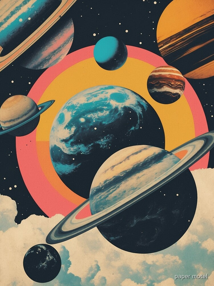 Vintage Space Pop by paper motel