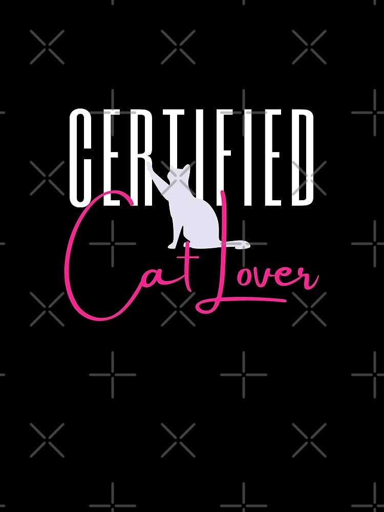 Certified Cat Lover merch by TopChoiceMerch