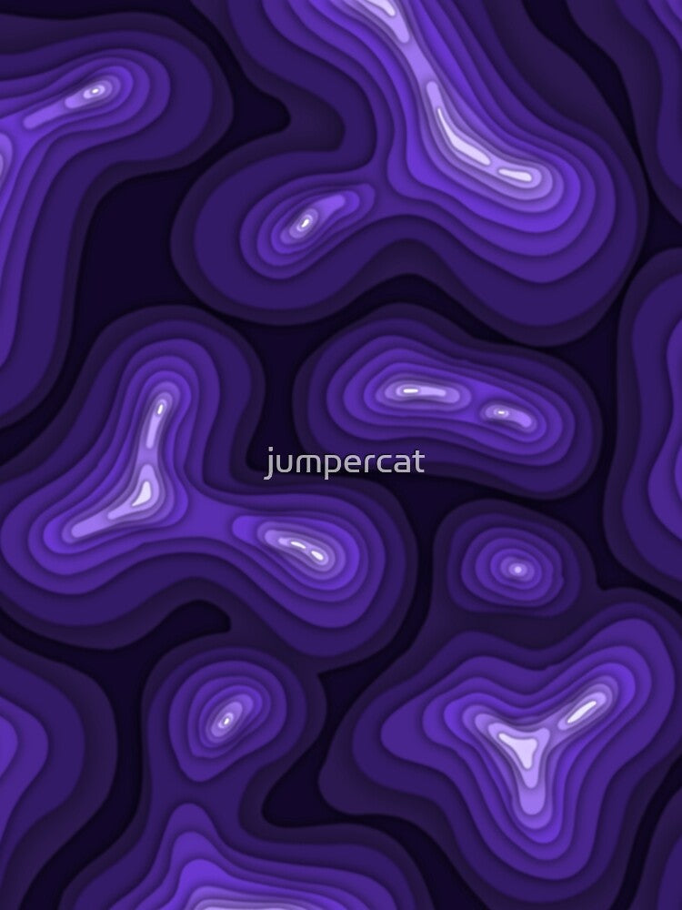 Purple Topography by jumpercat