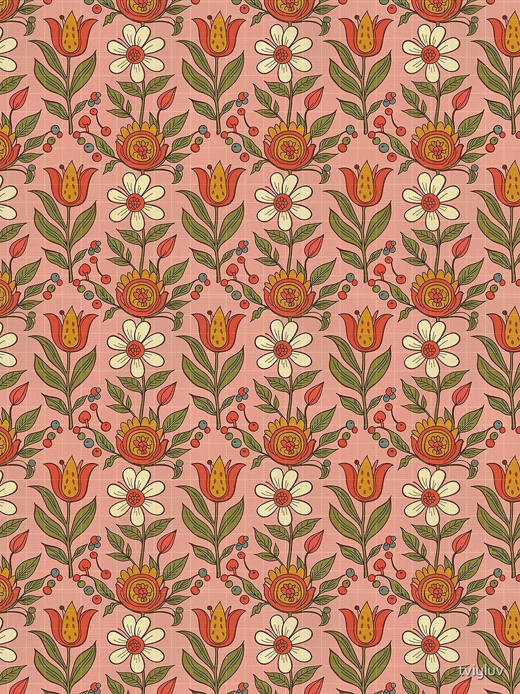 Vintage Bloom – Seamless Floral Pattern by tviyluv