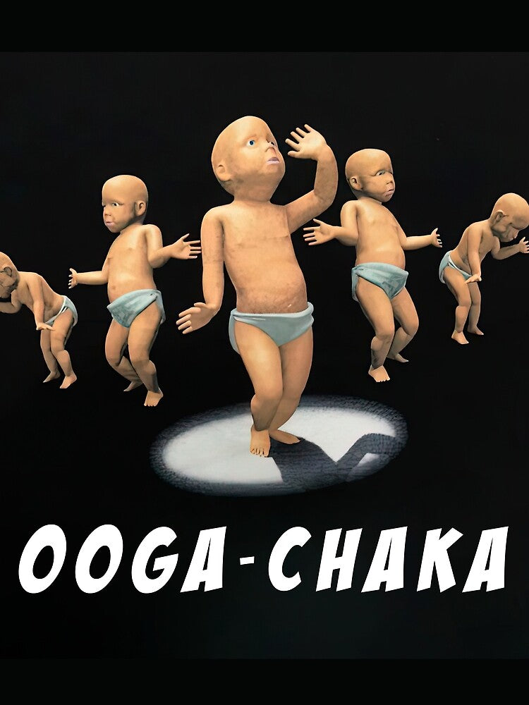 Vintage Ooga Chaka Dancing Baby HD by Retr0Tshirts
