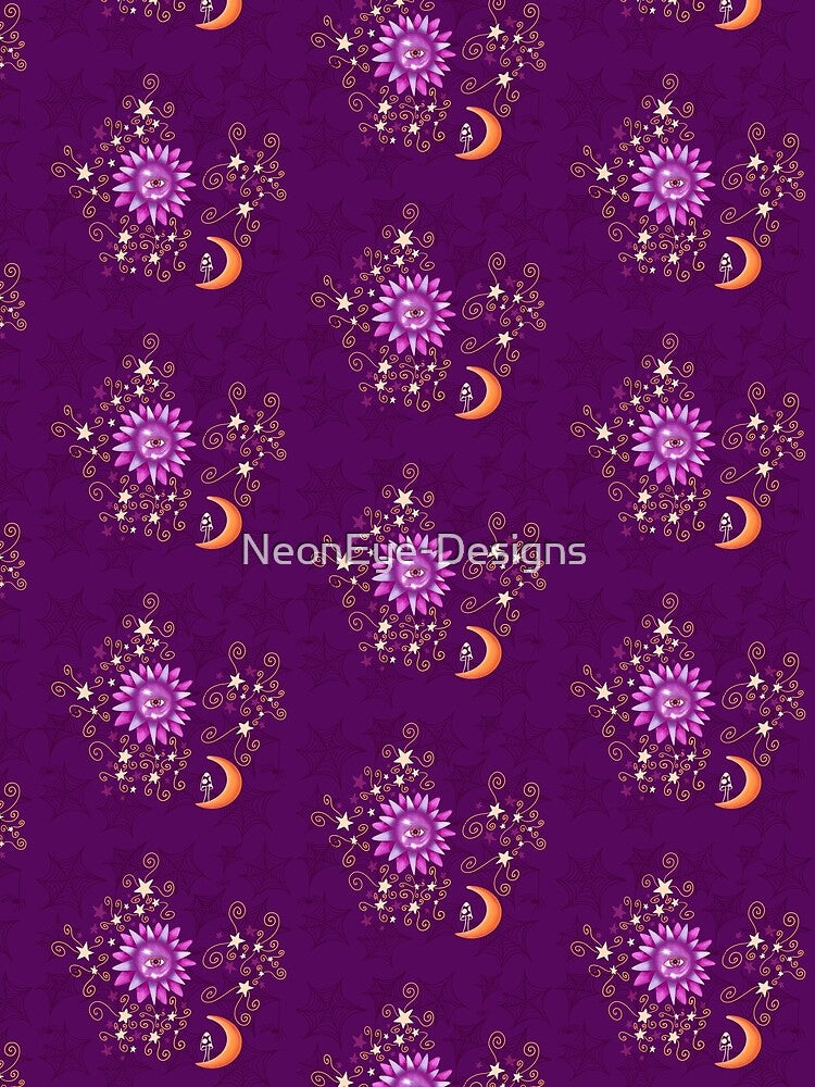 Whimsigoth_eye see you_purple by NeonEye-Designs