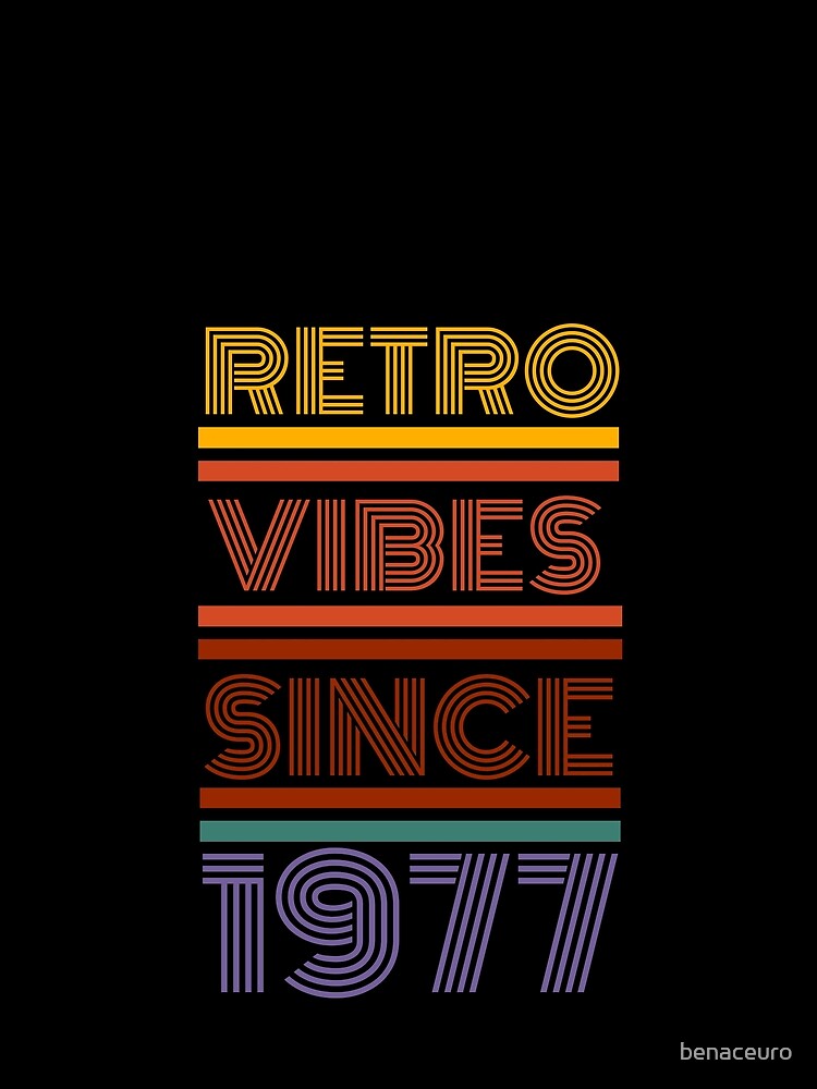 Copy of Retro vibes 1977 by Azrou shop