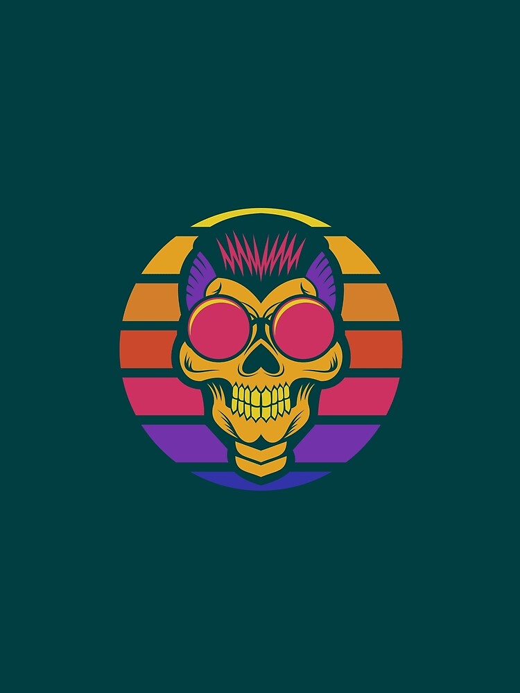 Skull Retro by SiddharthaMoon