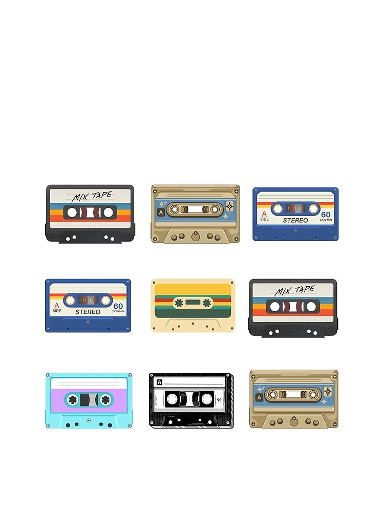 Retro cassette by Luisshopp