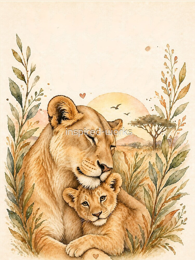 Lioness Love Quote | Mothers Day, Birthday, Anniversary by inspired-works