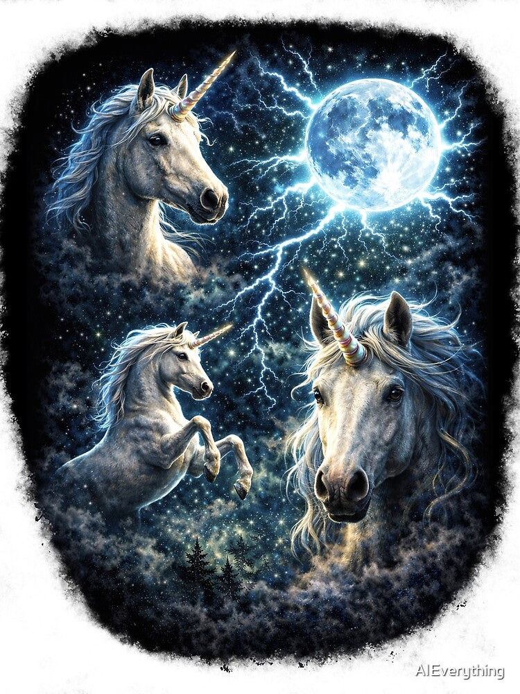 Retro Unicorn Style by AIEverything