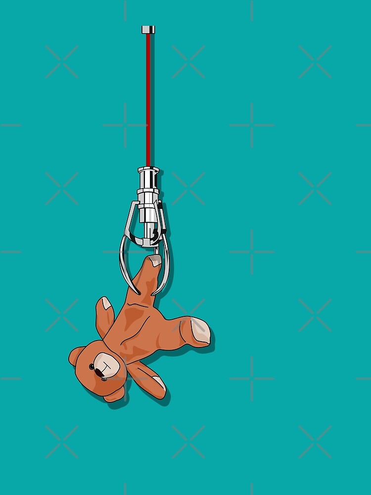 The Claw and the Teddy - Nostalgic Arcade Vibes by Fun Funky Designs