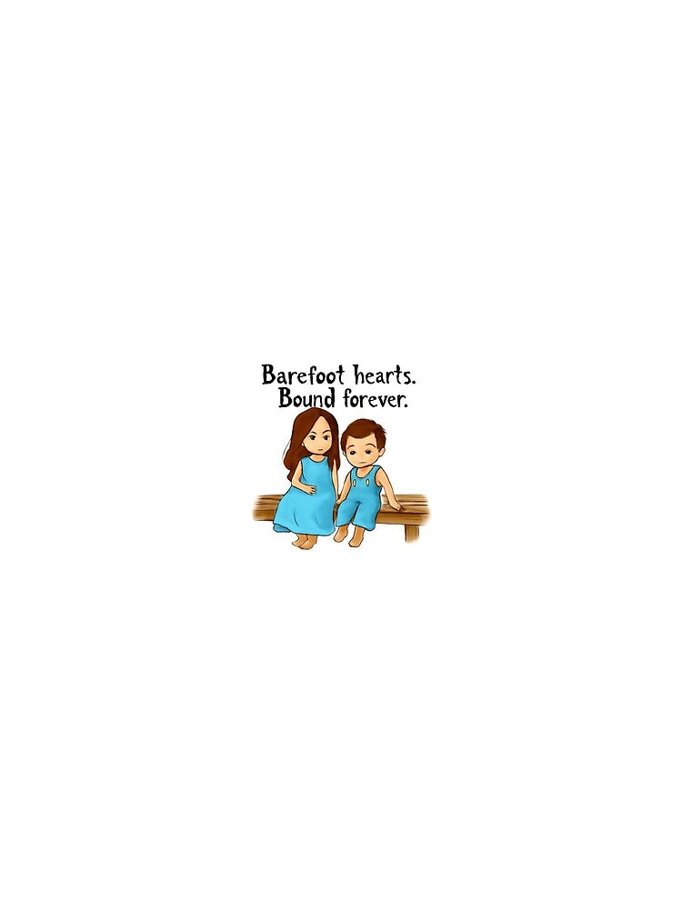Barefoot hearts. Bound forever. by Scarl11