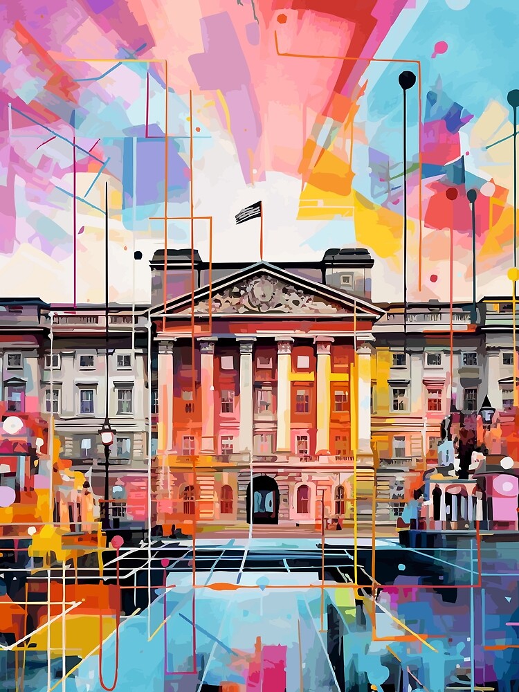 Buckingham Palace Abstract Art - London by ArsUrbis