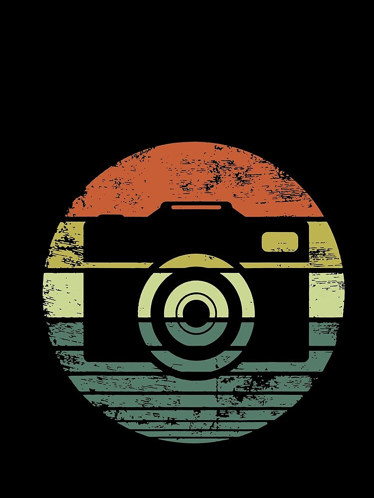 Photographer Retro Vintage Sunset Photography Camera by TobyLewis1592