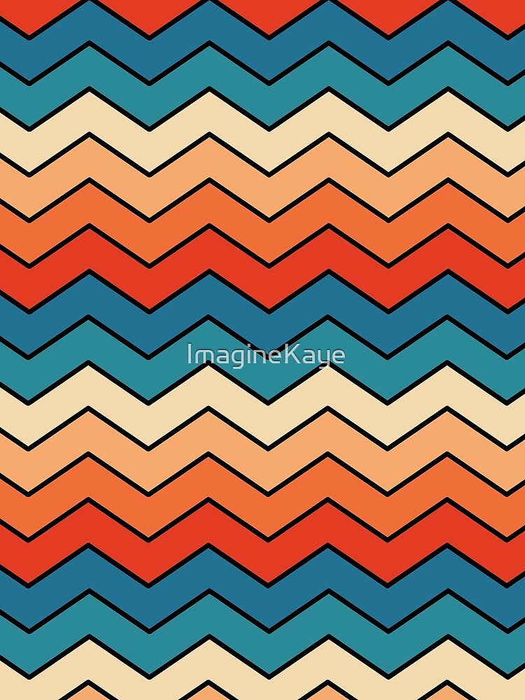 retro zigzag by ImagineKaye