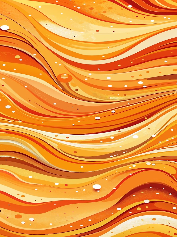 Abstract Amber Waves Abstract by alex-yars