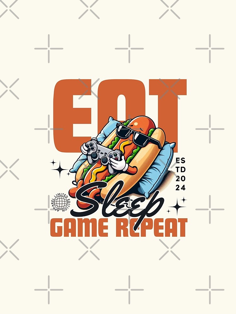 Eat sleep game repreat by Peerless-Prime