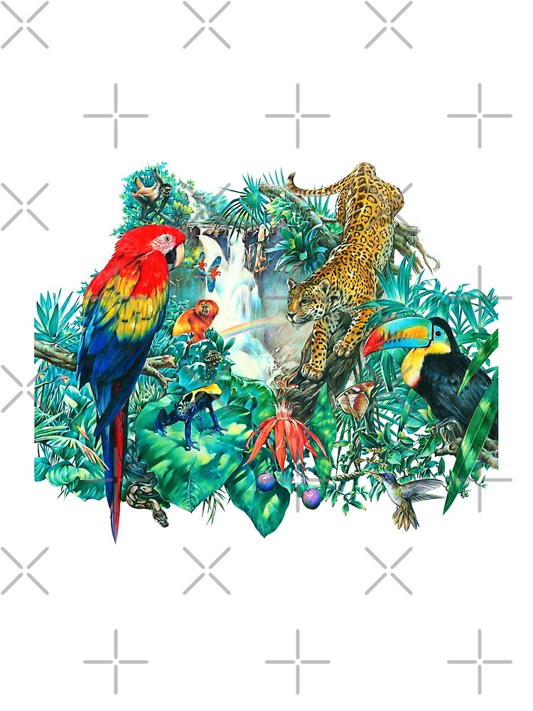 Tropical Rainforest by Salmoneggs