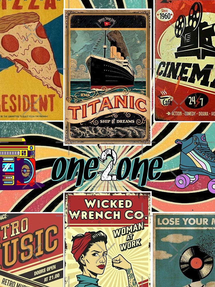 One to one retro the beautiful time by 3metro