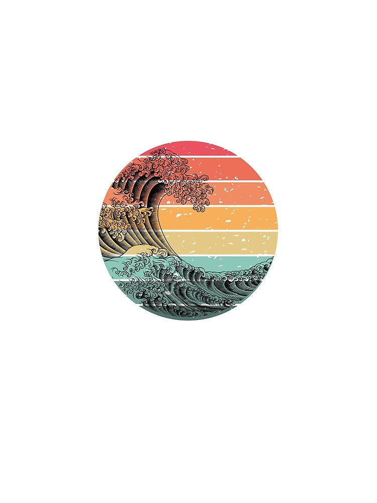 retro ocean waves by Luisshopp
