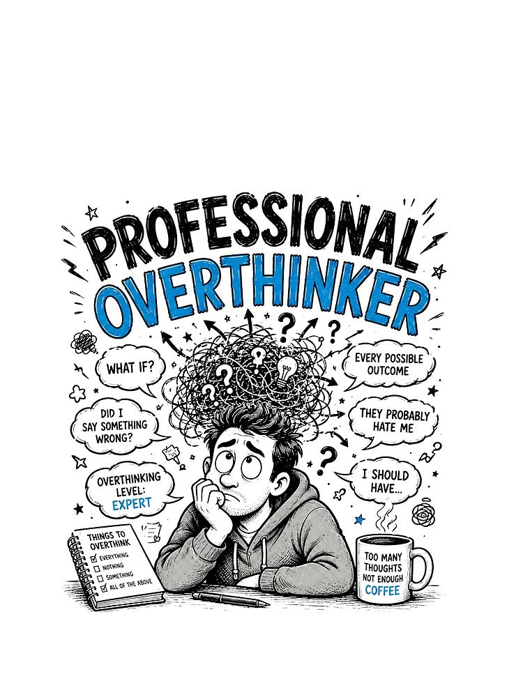 Professional Overthinker by SlanPOD