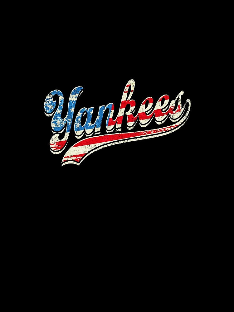 Yankees Heart Design Retro Style Graphic Men Women Kid by Patchina