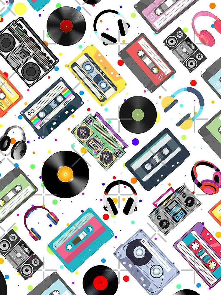 Retro Music Vibes! by davechi-stone