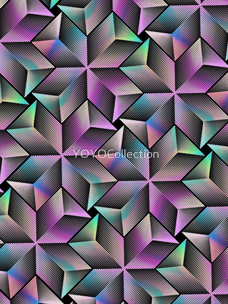 Colorful Gradient Geometric by YOYOCollection