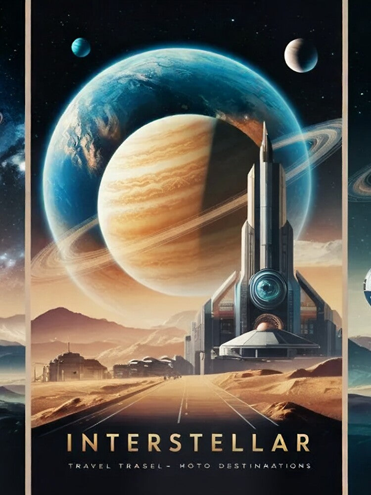 Vintage Voyages Beyond - Vintage Space Age by eXtraHumans