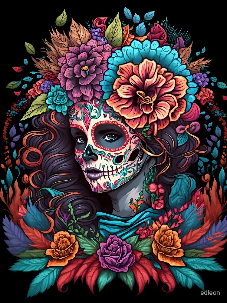 Colorful catrina by edleon