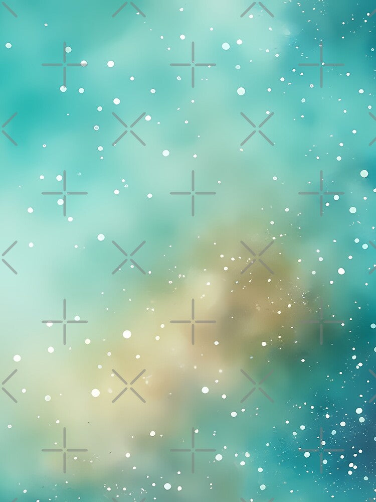 Turquoise Space Fantasy by CalmnessbyChoice