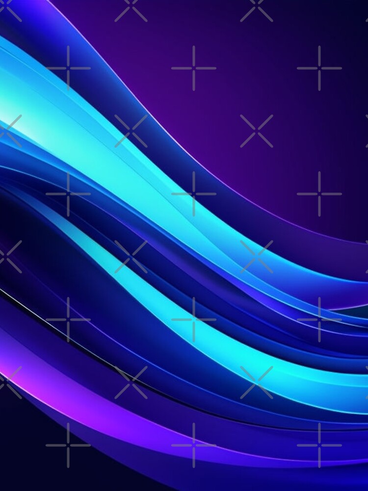Futuristic wallpaper with abstract flowing shapes and vibrant colors by Sigtrix