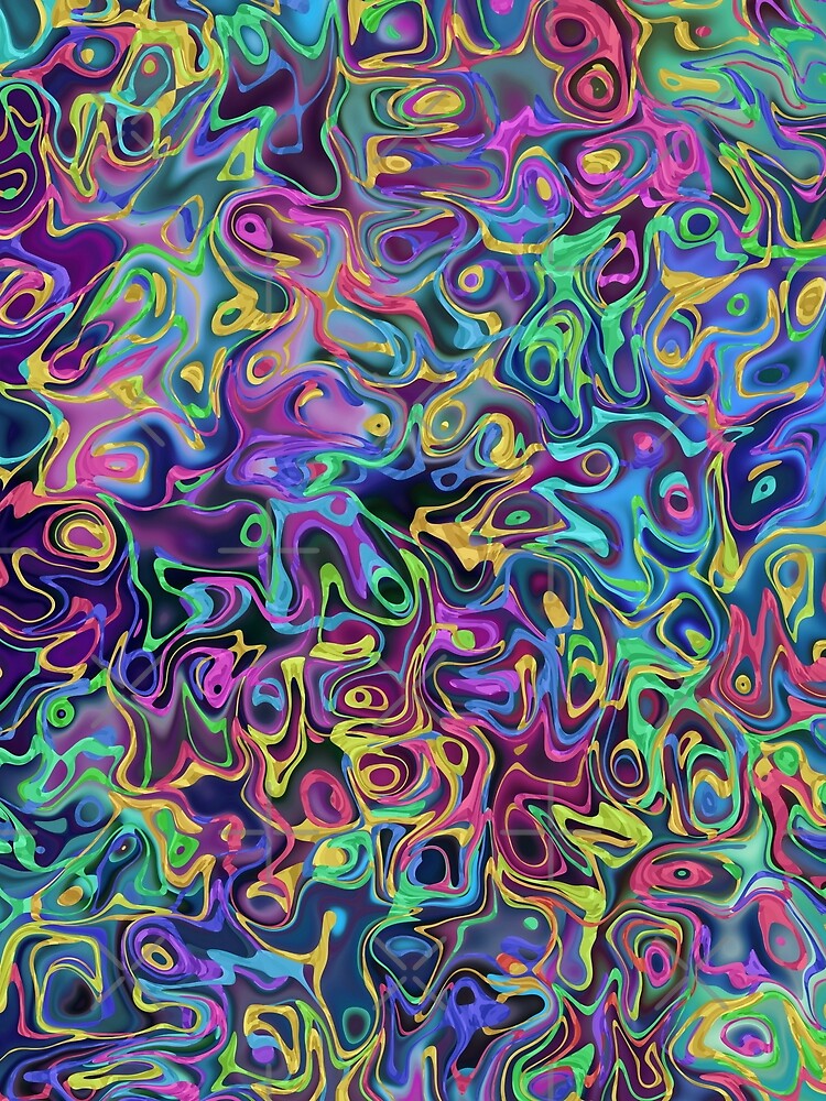 Colorful Abstract by Sartoris Art