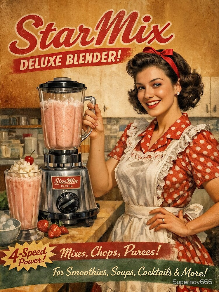 StarMix Deluxe Blender: Blend Your Way to Delicious! by ForeverPrintsOK
