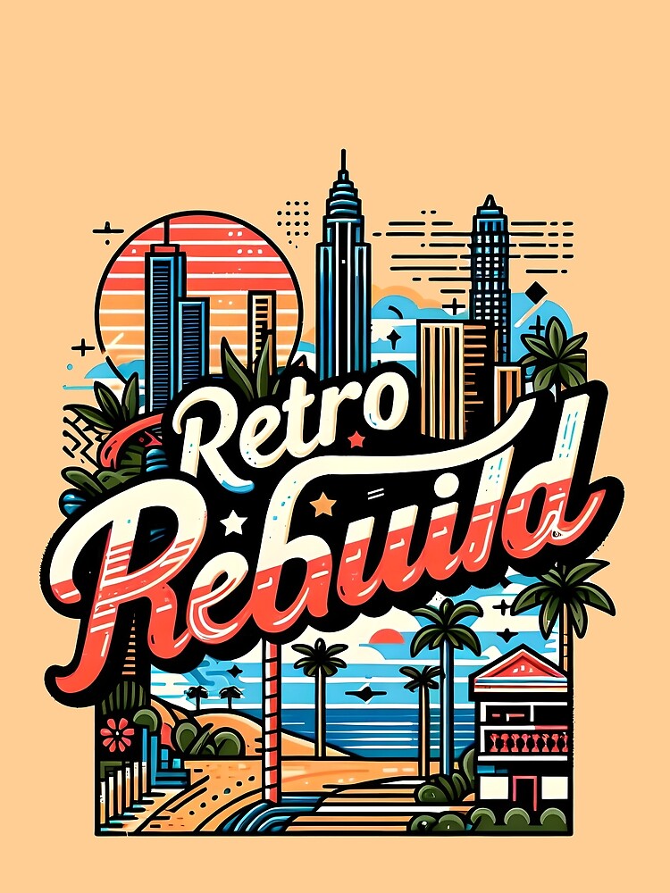 Retro Rebuild, typography, retro by maxmaj