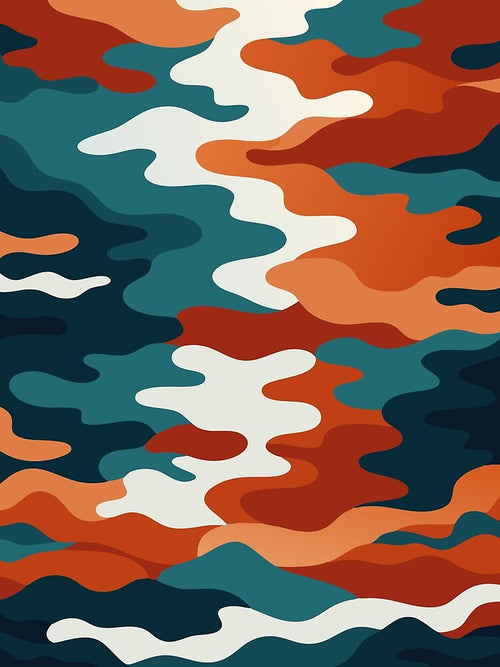 Abstract Rhythmic Earth Tones by alex-yars