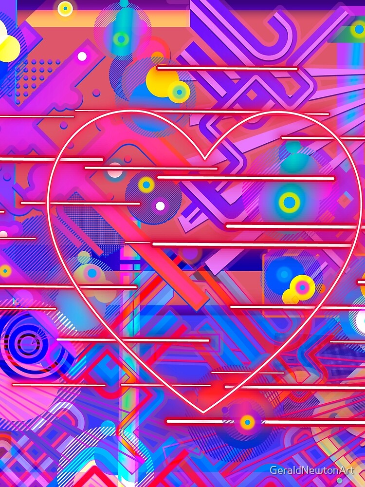 Technical Heart by GeraldNewtonArt