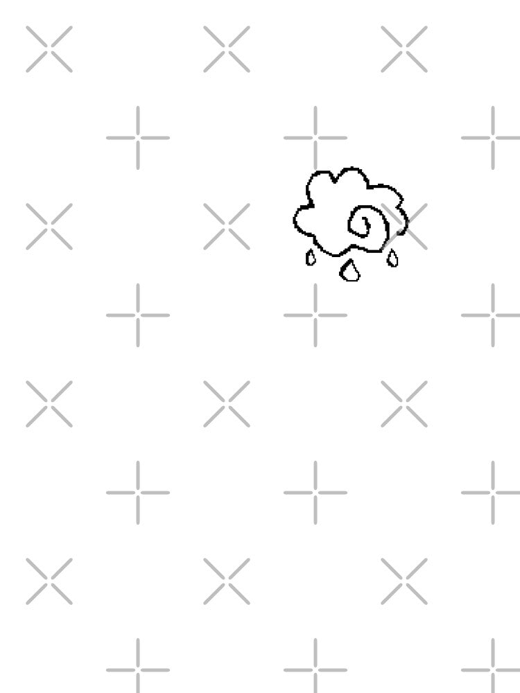 pixel cloud and rain by Mythic Roots
