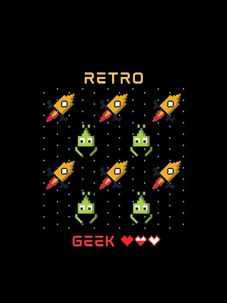 Retro Geek 90s Retro Lover by CyberArtistOne
