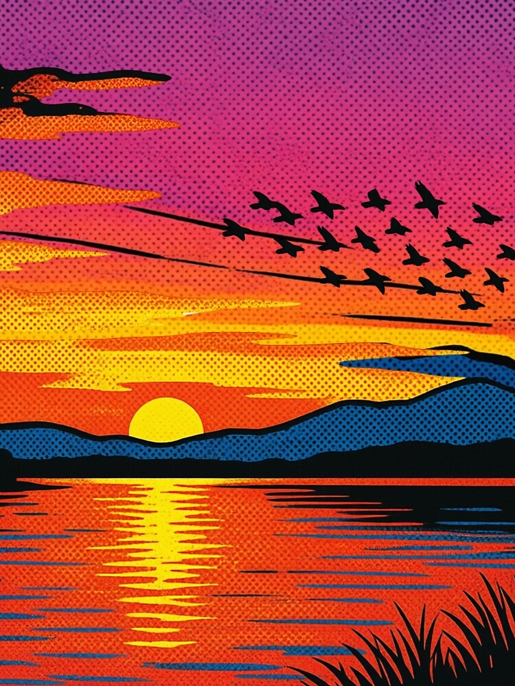 Pop sunset symphony by BlueBerry45