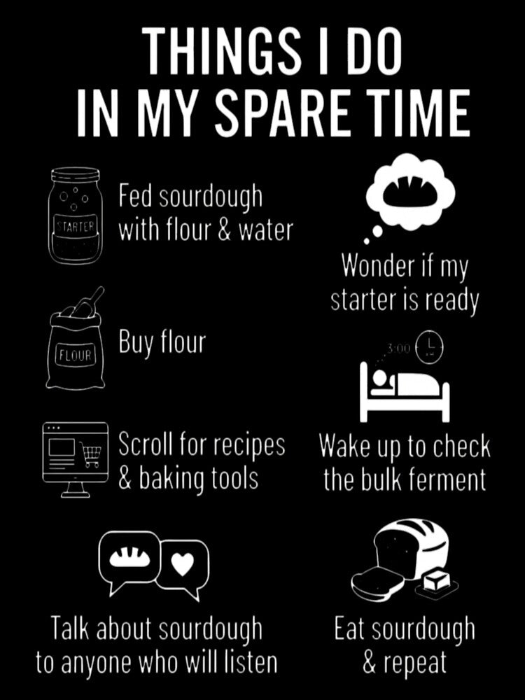 Baking Baker Sourdough Bread Things I Do In by startyourarts