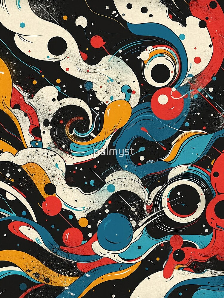 Cosmic Swirl of Colors by palmyst