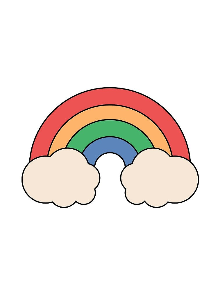 Retro rainbow by Luisshopp