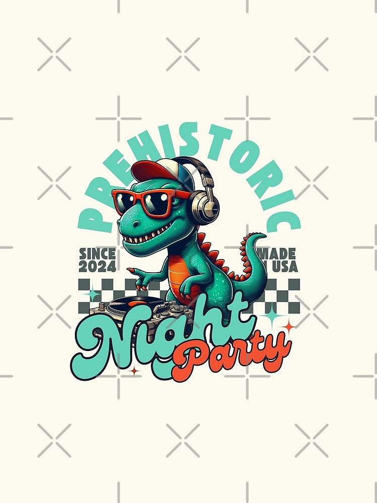 Prehistoric night party by Peerless-Prime