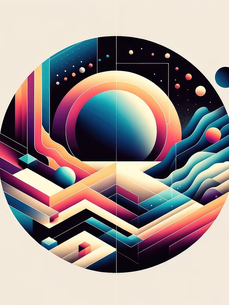Voyage Through Geometric Cosmos by SunkenCost