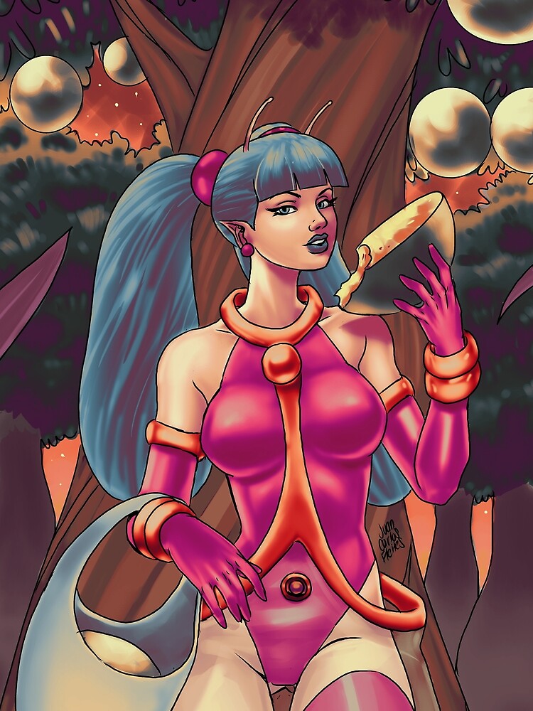 Space explorer Darcy. by CosmicPot