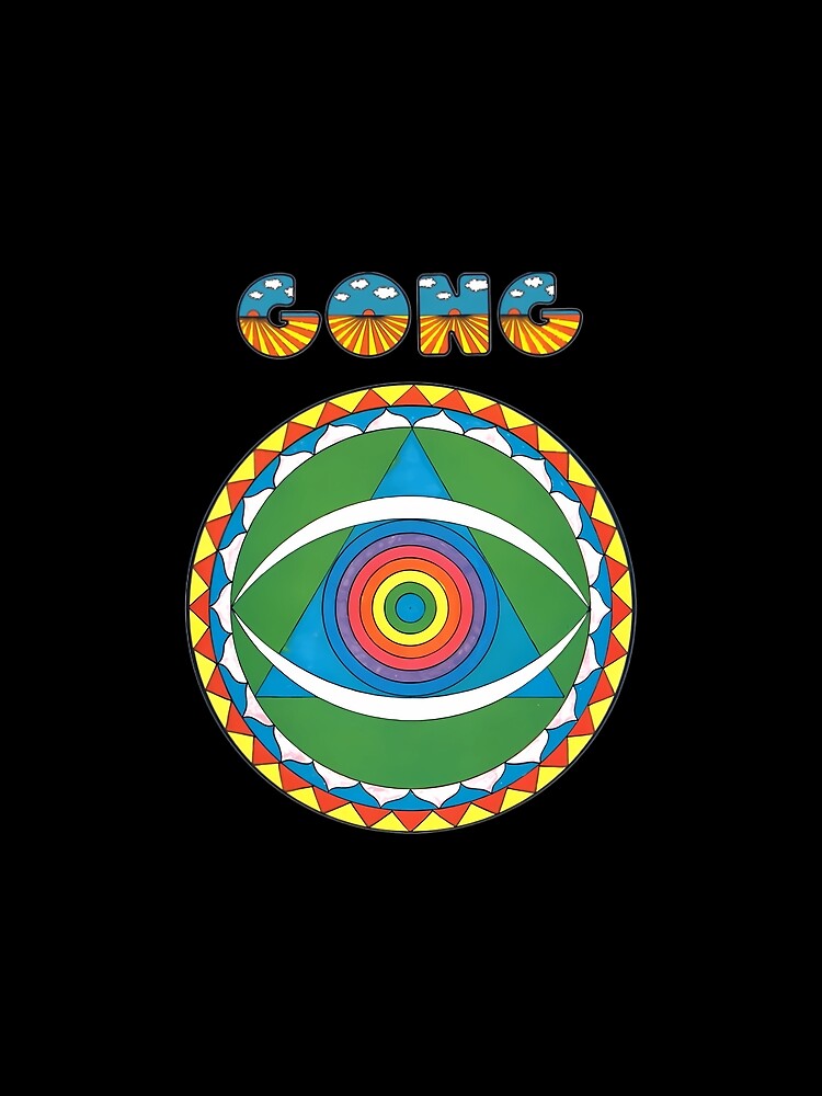 G.o.ng Psychedelic Space Rock Inspired Artwork With Cosmic Vibes by MaverickFerry