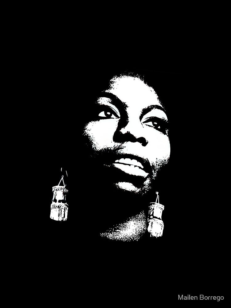 Nina Simone by Mailen Borrego