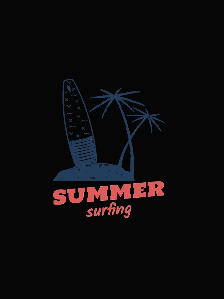 summer surfing design style shirt by shardana13