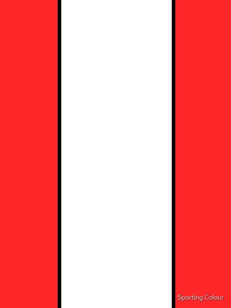 Southampton Retro 1984 Red White Home by Sporting Colour