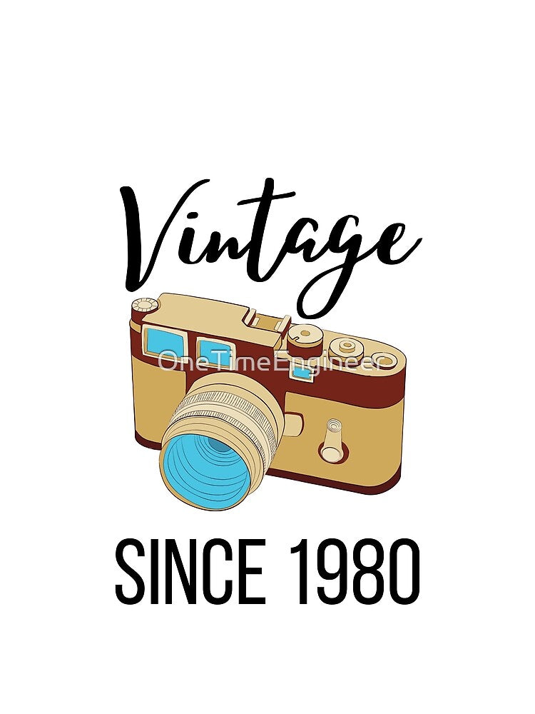 Retro Camera since 1980 by OneTimeEngineer