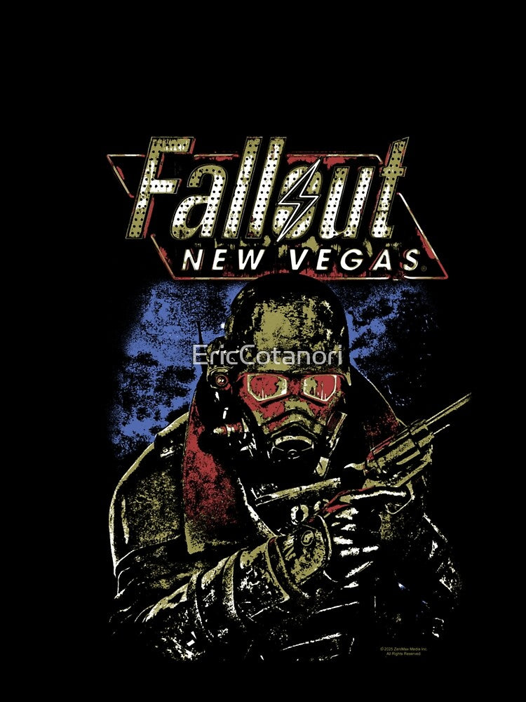 New Vegas Ranger Vintage Distressed Video Game by EricCotanori