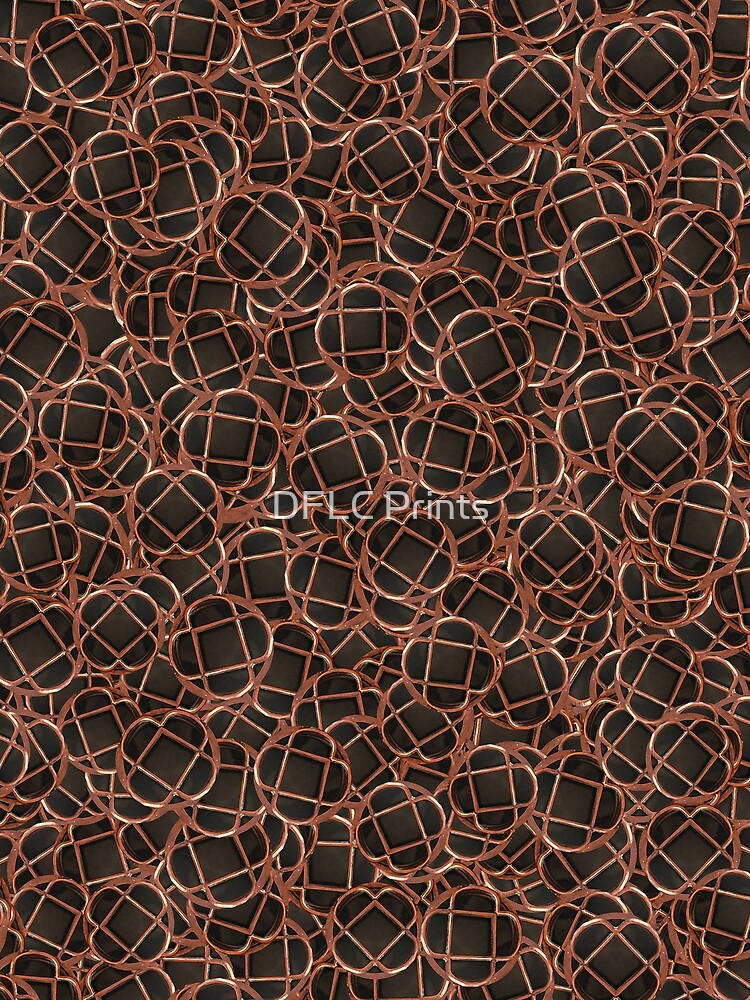 Random modern geometric abstract print by DFLC Prints